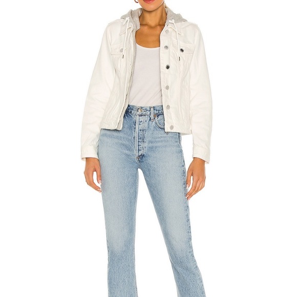 Blanknyc white denim jean Jacket - Picture 4 of 6